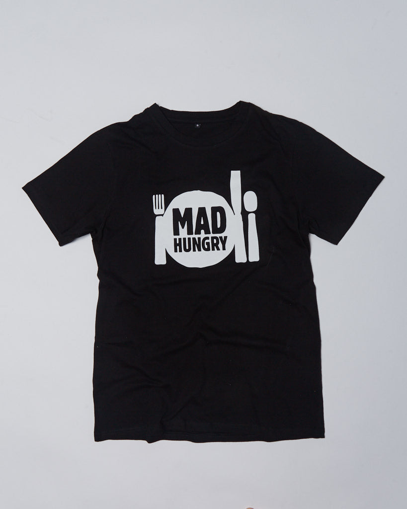 Mad Hungry - Black 'Mad Hungry' T-Shirt