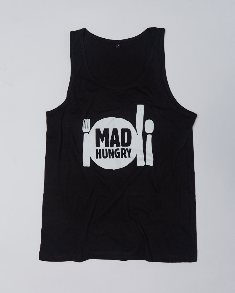 Mad Hungry - Black 'Mad Hungry' Tank Top